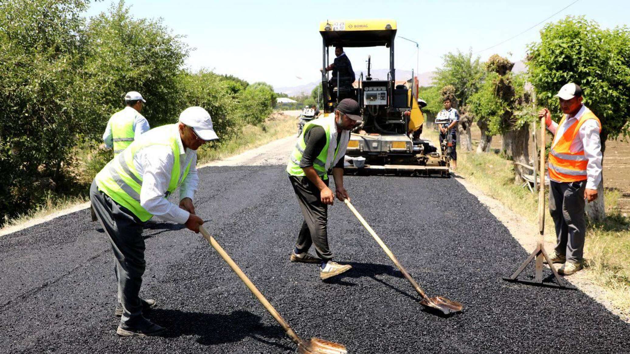 Tajikistan continues to implement a program to improve rural roads.