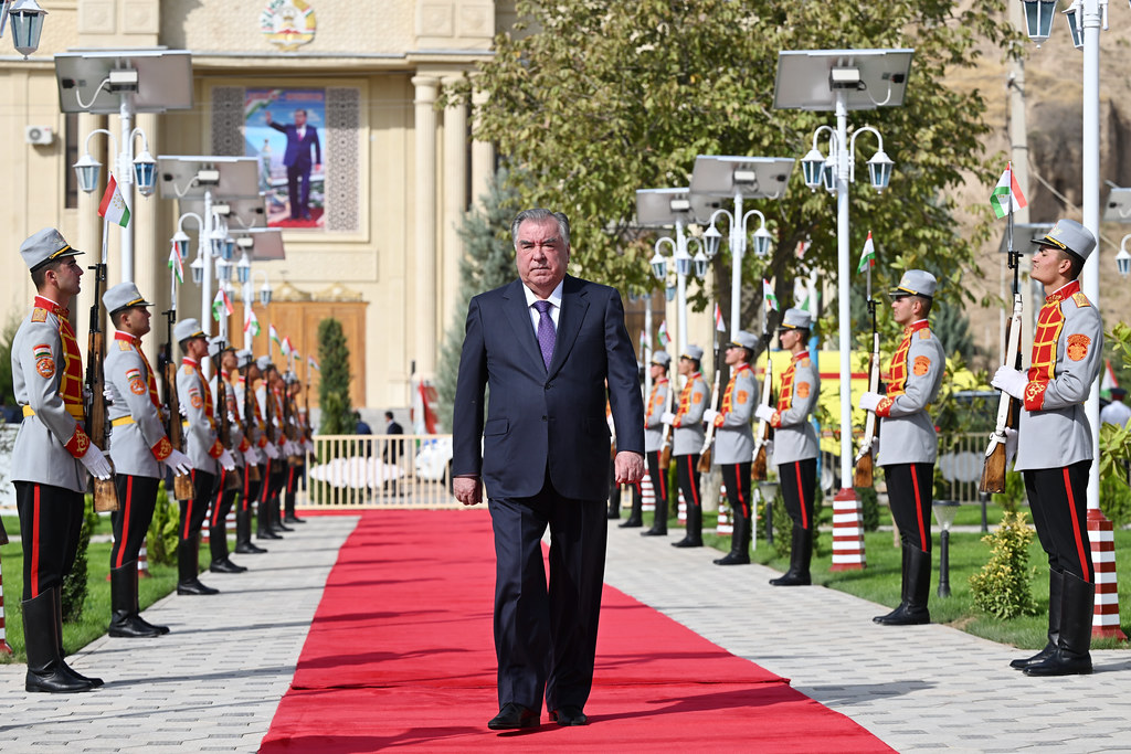 Emomali Rahmon opened the State Flag Square of the Republic of Tajikistan in the Temurmalik district