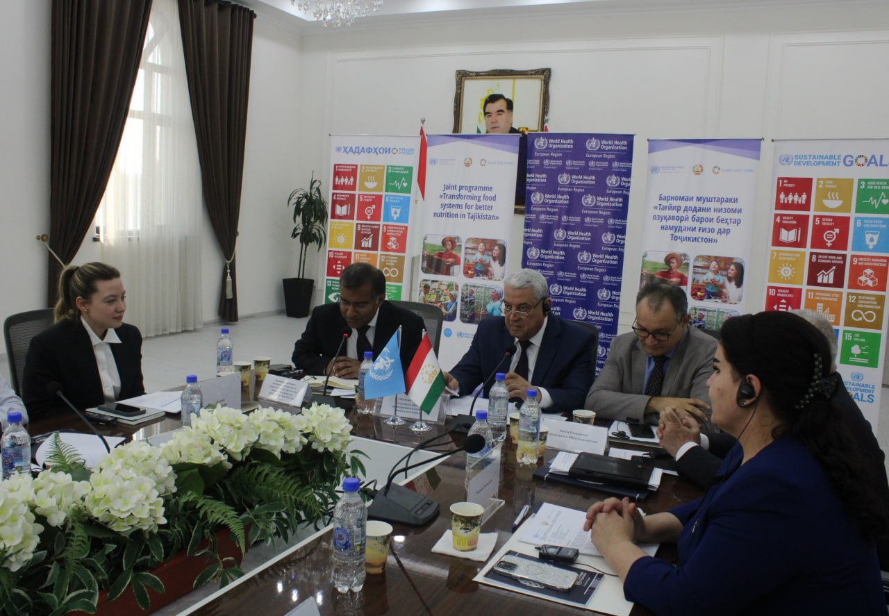 Measures to prevent non-communicable diseases through food systems were discussed in Dushanbe.