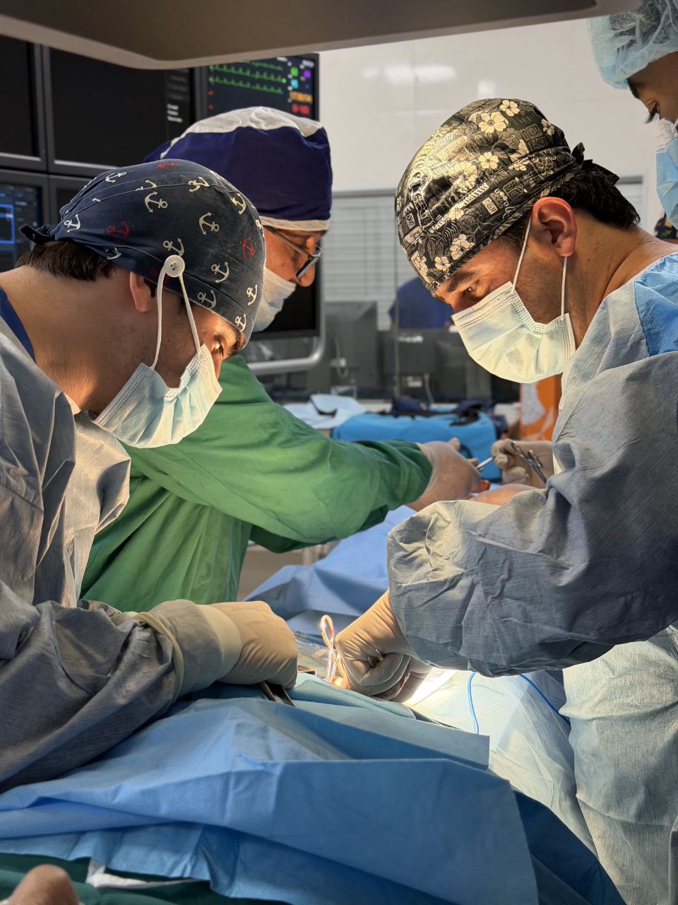 A second successful endovascular stent graft procedure was performed in Dushanbe.