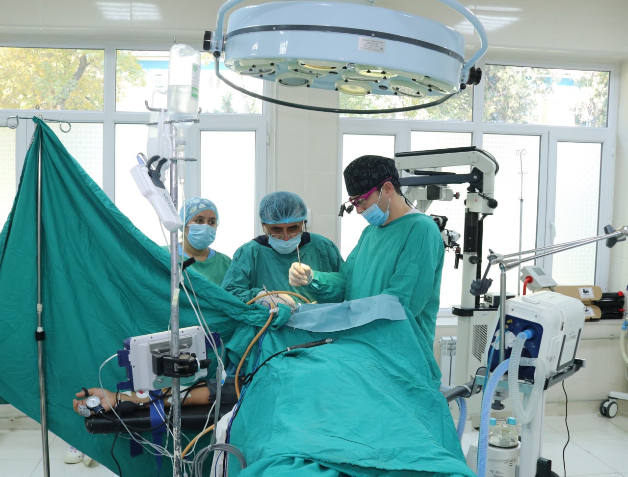 Tajik and Swiss doctors are jointly developing new methods of pediatric surgery.