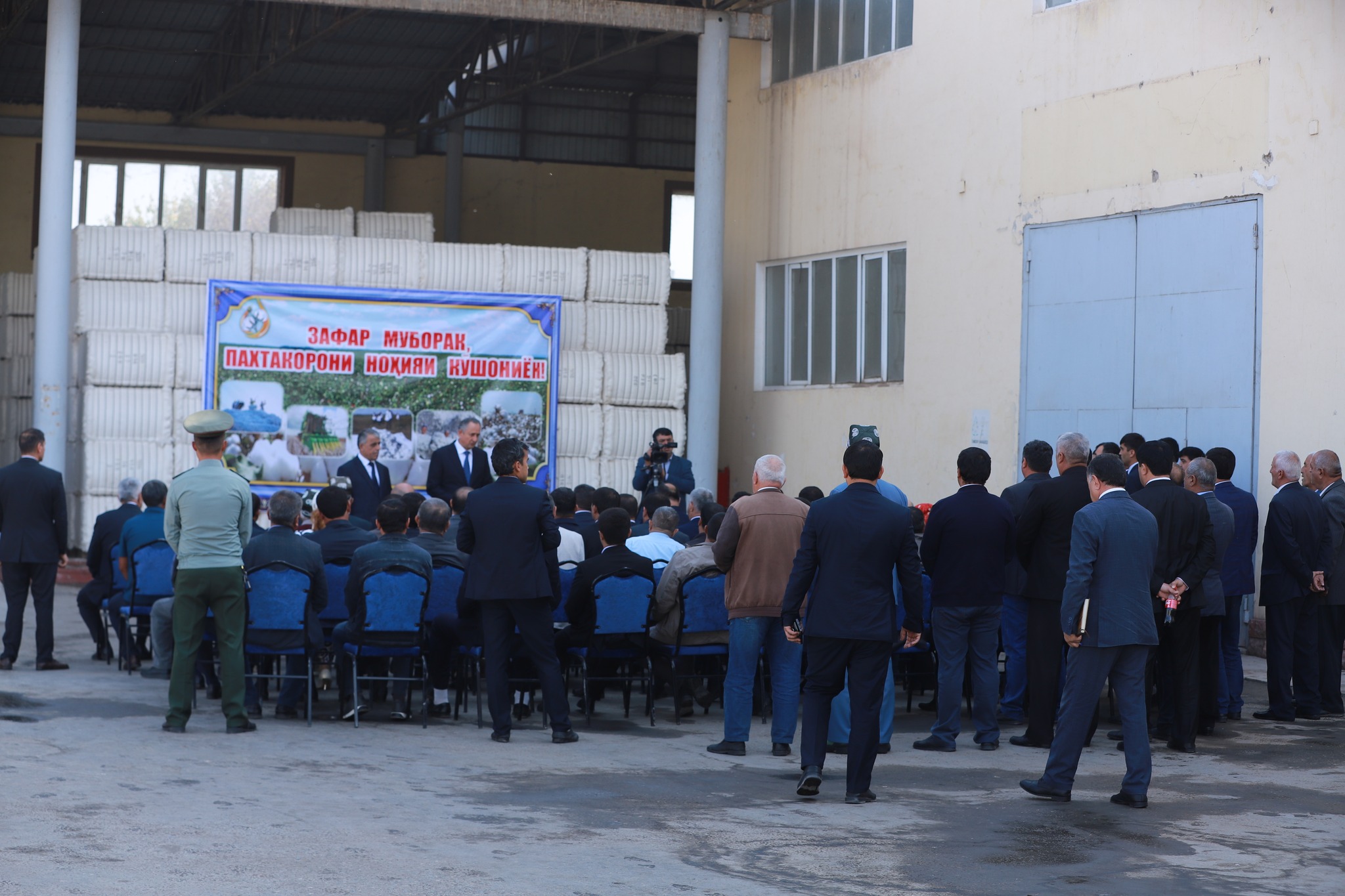 Kushoniyon district in Khatlon region has fully fulfilled its cotton harvest plan.