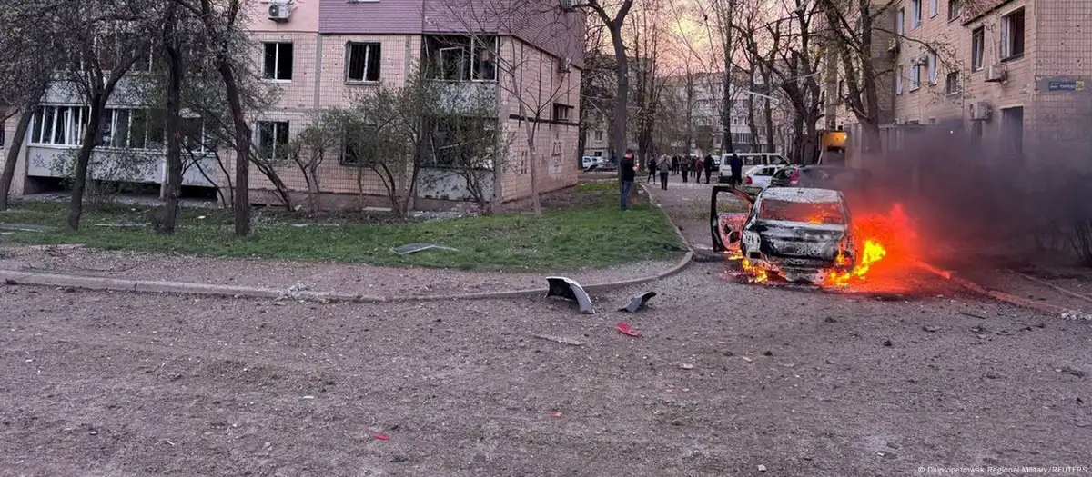 Zelensky reported a massive attack on Kryvyi Rih by Russian drones.