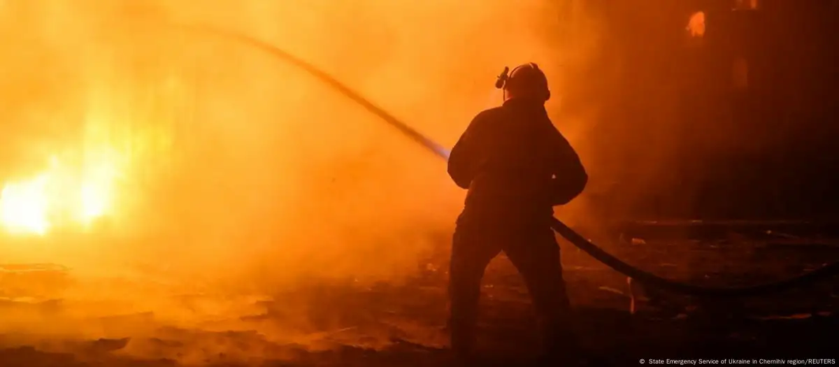 Russian drones attacked Kharkiv and Poltava, causing dozens of explosions and fires.