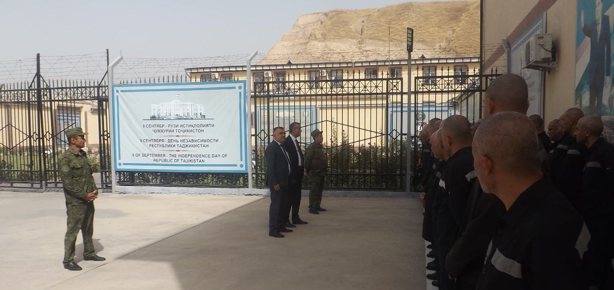 Tajikistan's Ombudsman inspected a prison colony in Vahdat.