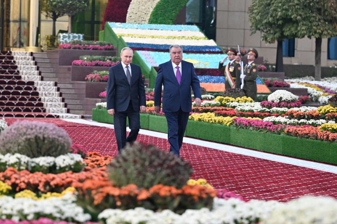 Vladimir Putin concluded his state visit to Tajikistan.