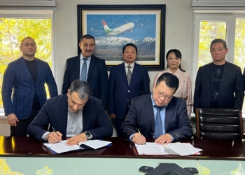 Somon Air and the Chinese company Shanghai Haizhu signed a memorandum of cooperation.