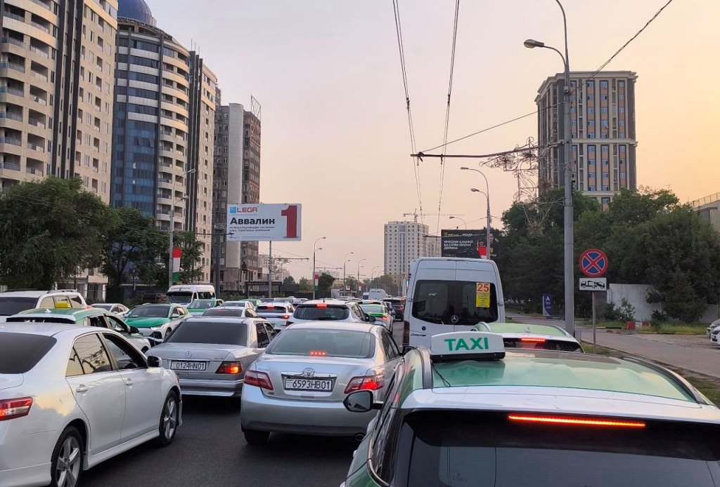 In Tajikistan, the number of vehicles increased by 10.8%