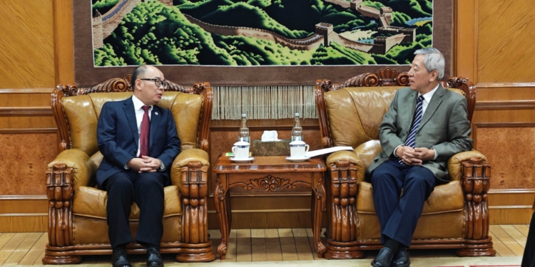 The Chinese Ambassador discussed with experts the exchange of experience in the field of the rule of law and legal civilization.