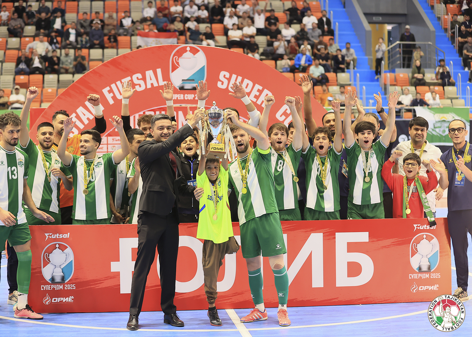 Soro Company won the 2025 Tajikistan Futsal Super Cup.