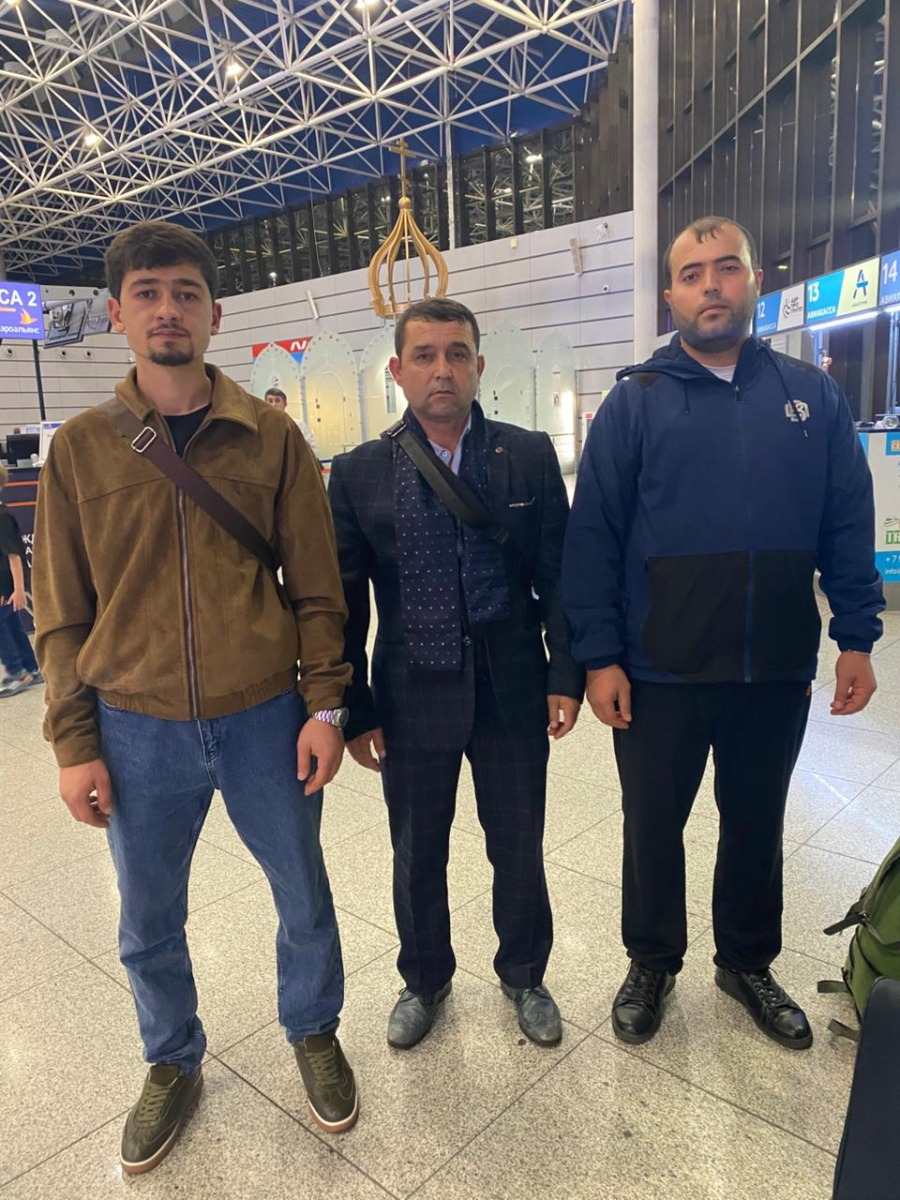 Three Tajik citizens have been returned from Abkhazia to their homeland.