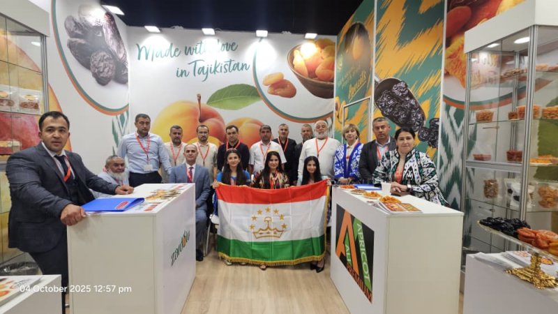 Tajik dried fruit producers presented their products at an international exhibition in Germany.