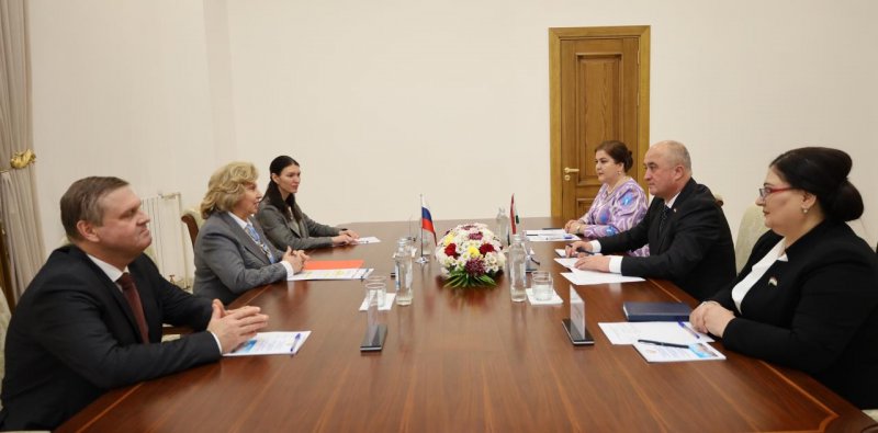Faizali Idizoda held a meeting with the Commissioner for Human Rights in Russia, Tatyana Moskalkova