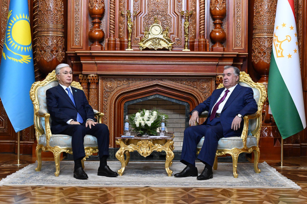 Emomali Rahmon met with Kazakh President Kassym-Jomart Tokayev