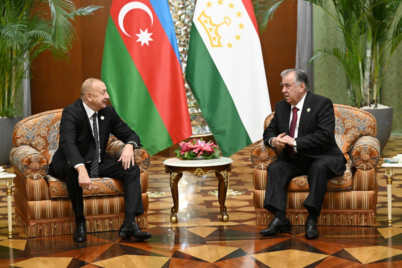 Emomali Rahmon discussed with Ilham Aliyev the expansion of cooperation between Tajikistan and Azerbaijan