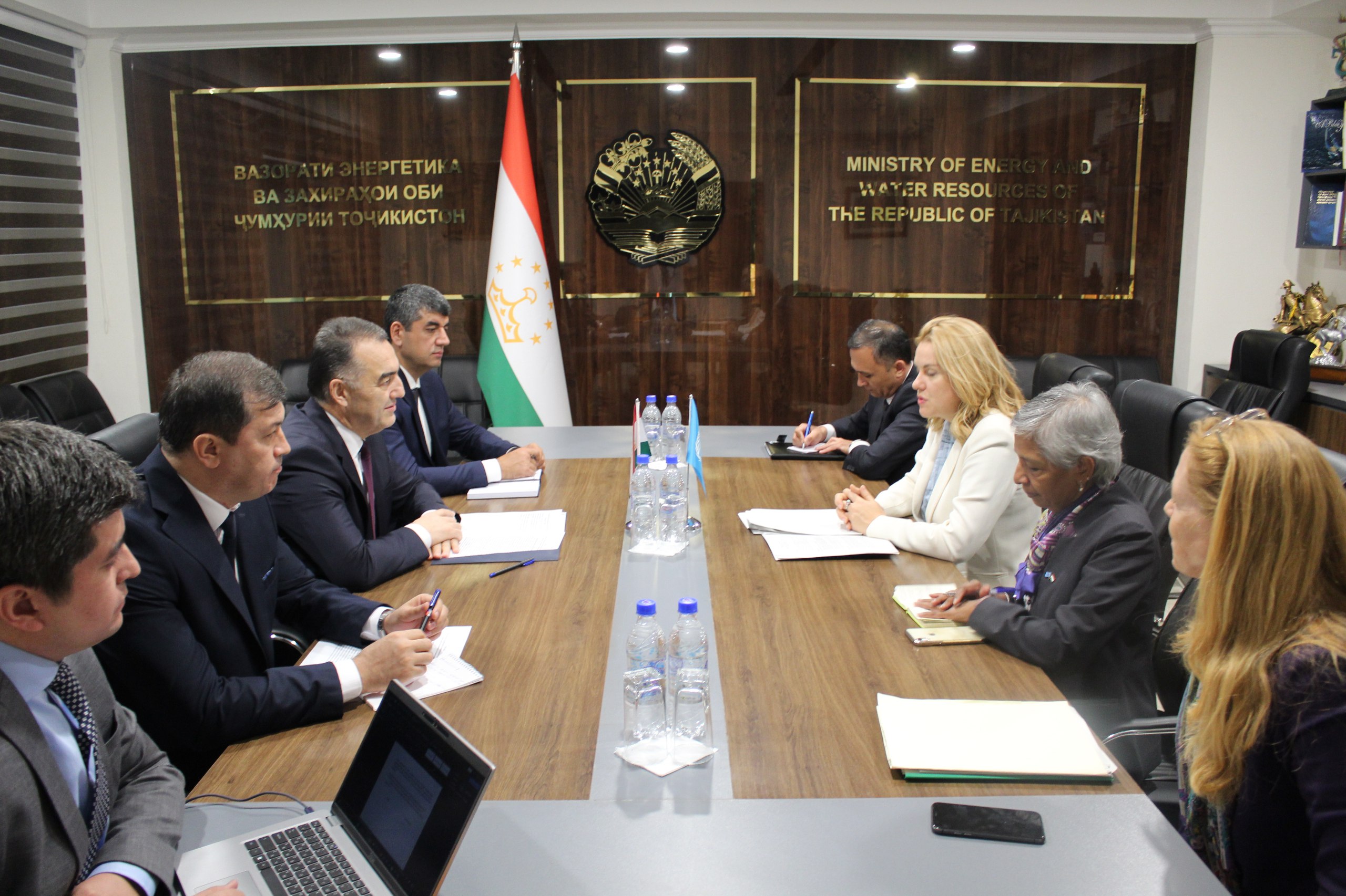 Strengthening water and climate cooperation with the UN was discussed in Dushanbe.