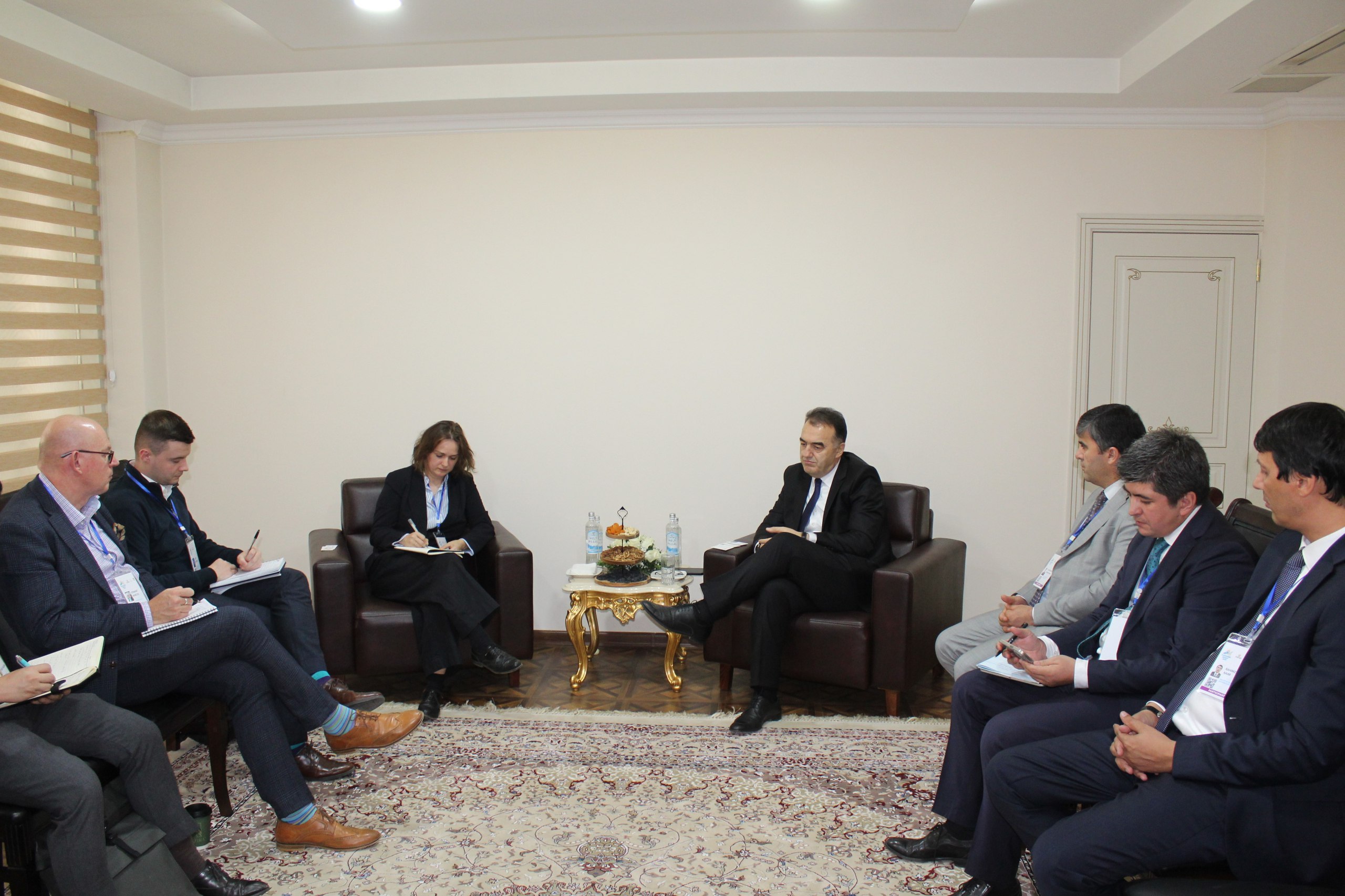 Tajikistan's Energy Minister held a meeting with representatives of the UK Department of Energy