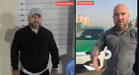 A man in Dushanbe was fined for insulting a citizen and disturbing public order.
