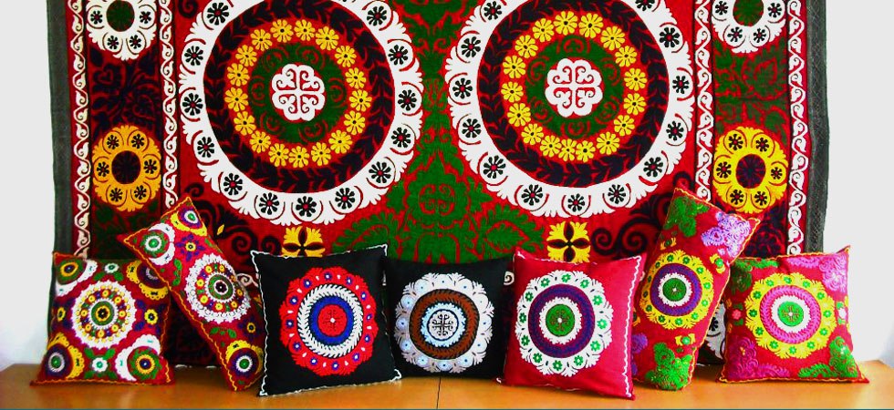 Panjakent received the status of World City of Crafts for Suzani embroidery