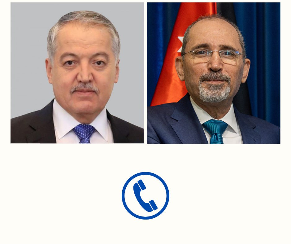 The foreign ministers of Tajikistan and Jordan discussed the development of bilateral cooperation.