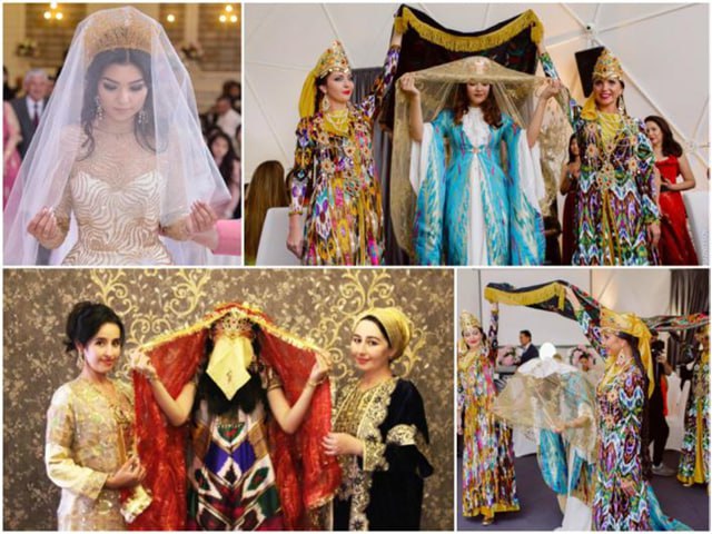 Tajik brides in Bekabad are messengers of friendship and unity.