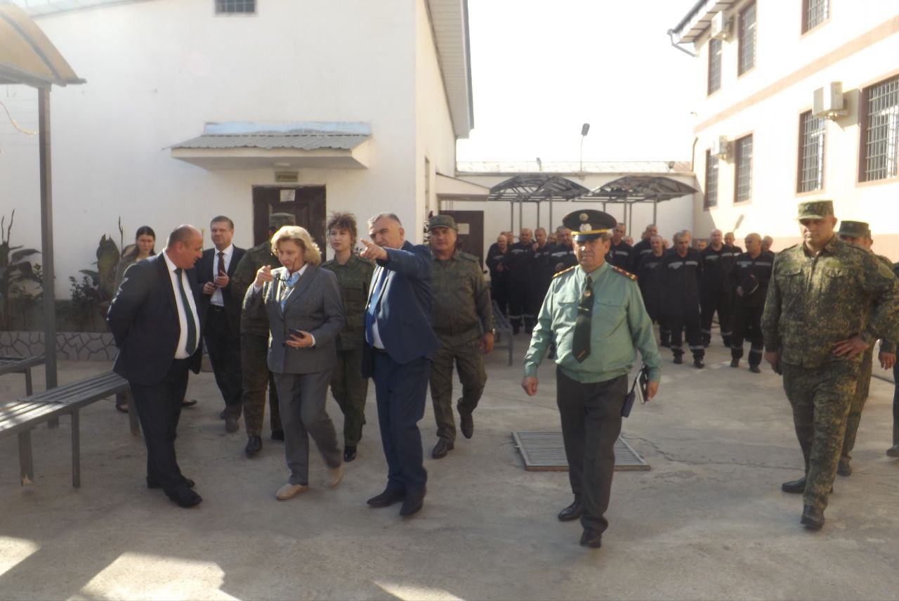 Russian Human Rights Commissioner Tatyana Moskalkova visited a penal colony in Tajikistan.