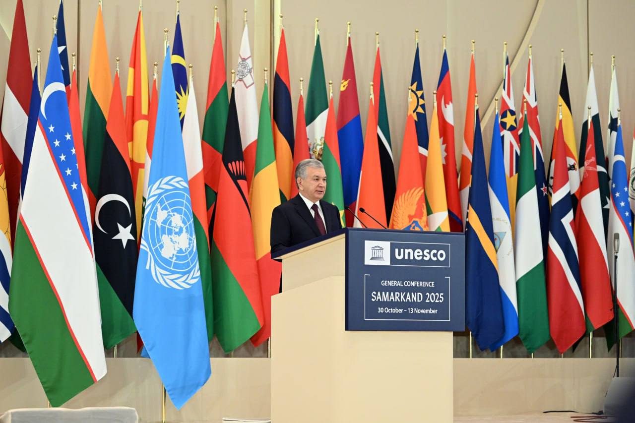 The President of Uzbekistan: The "Samarkand Spirit," based on the eternal traditions and values of UNESCO, will inspire further cooperation for the sake of common progress