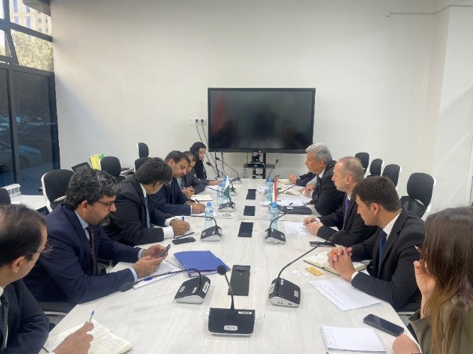 Tajikistan and Pakistan discussed prospects for expanding cooperation in the field of transport.