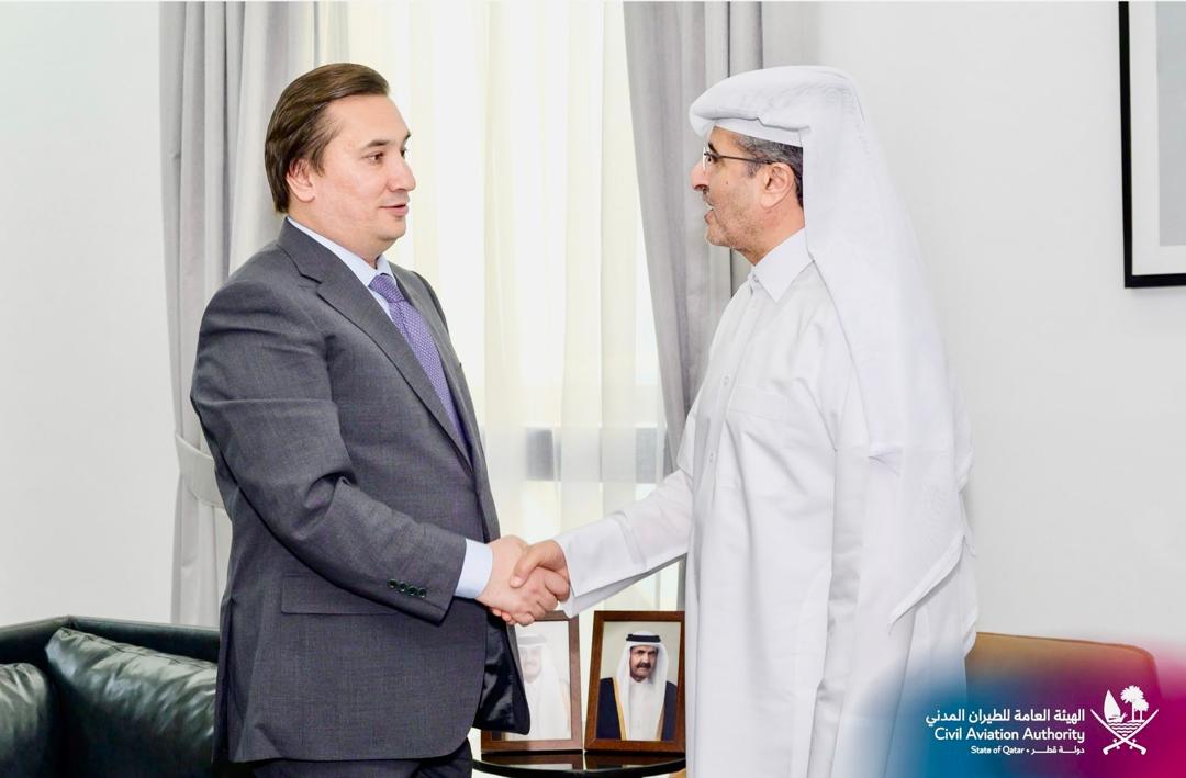 Tajikistan and Qatar discussed expanding cooperation in civil aviation.