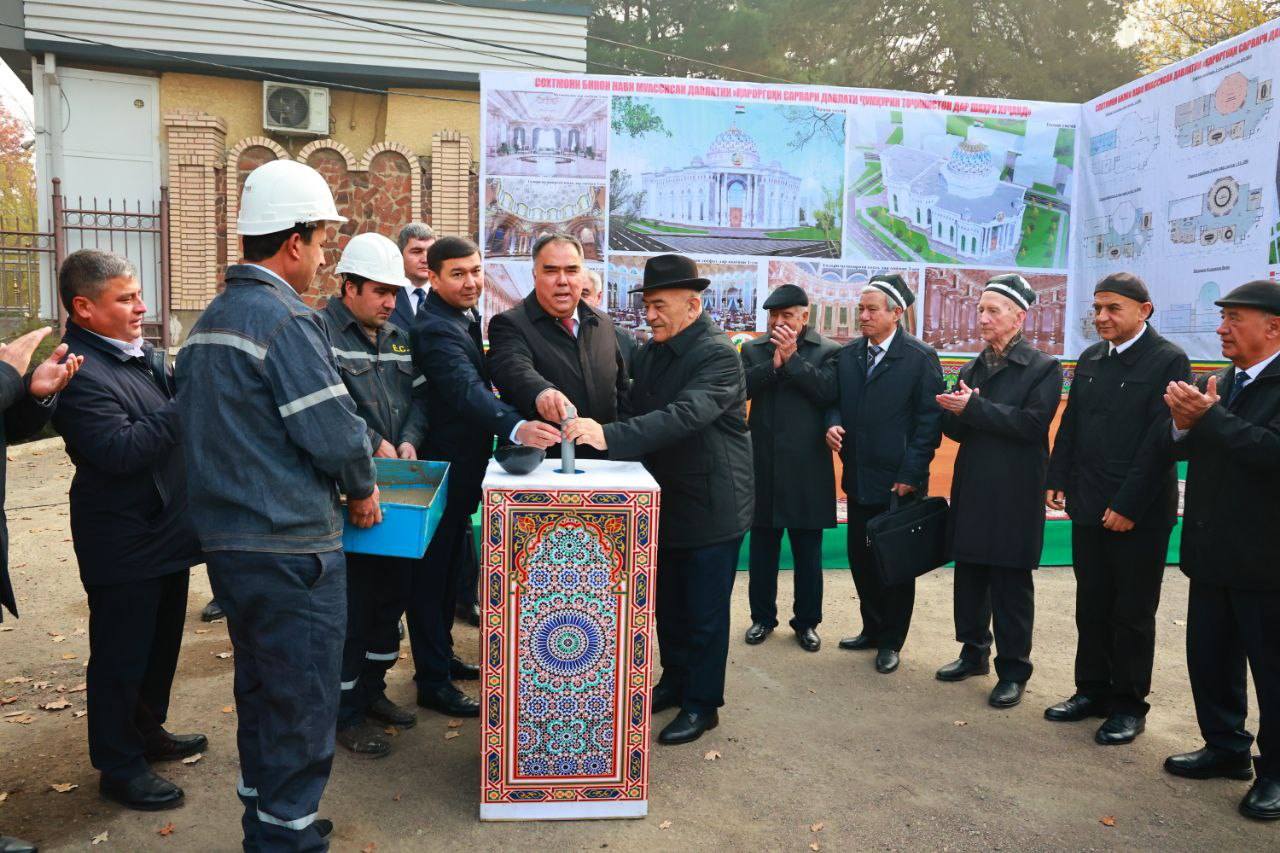 Construction of a new building for the Presidential Residence has begun in Khujand.