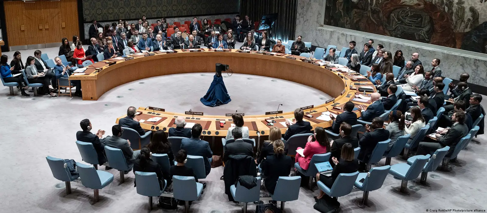 Palestine welcomed the UN Security Council resolution on Gaza.