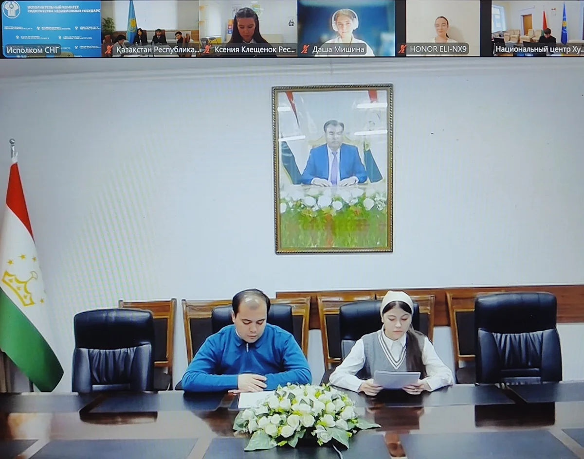 Members of the Children's Council of the CIS countries discussed the creation of a safe digital space for children.