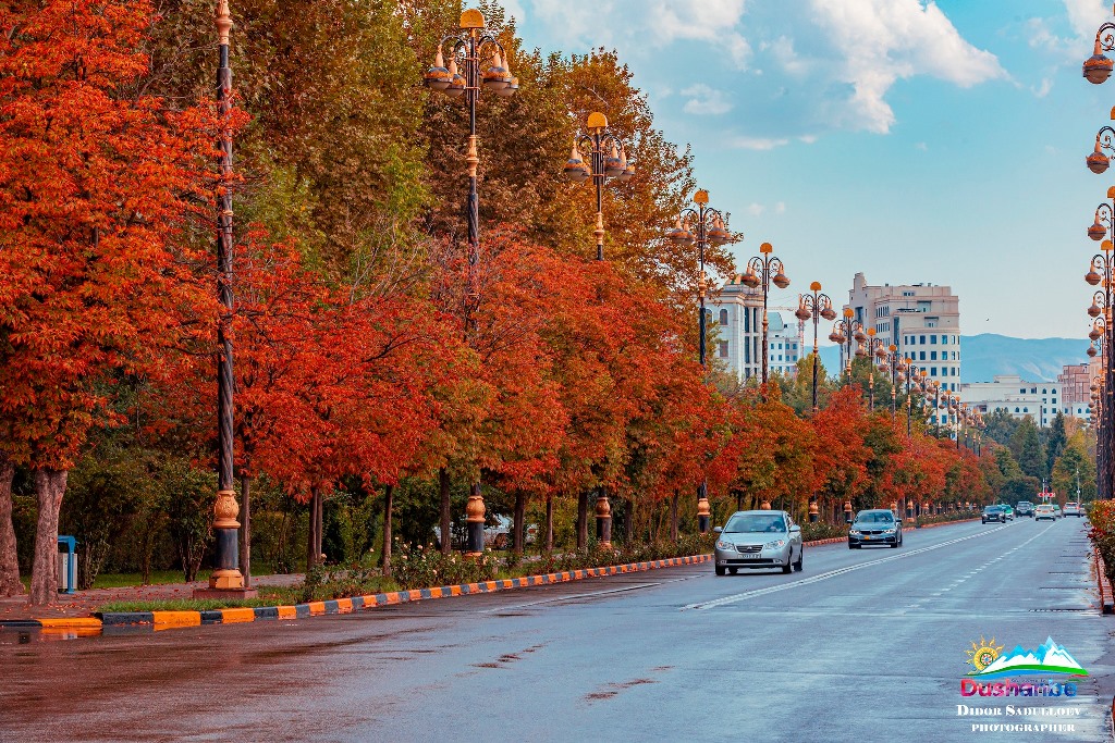 Rain, thunderstorms, and strong winds are forecast for Tajikistan.