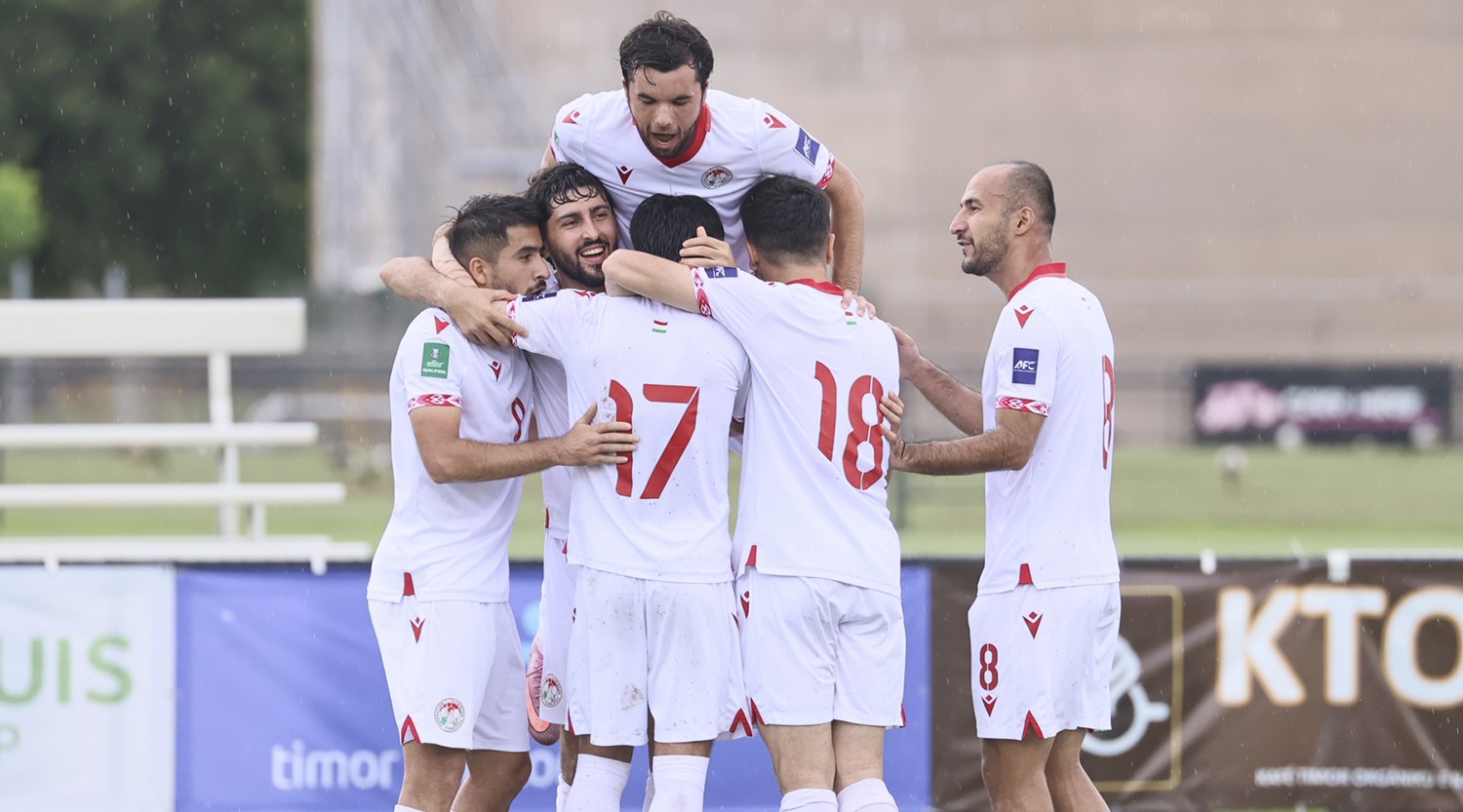 2027 Asian Cup: Tajikistan's national team secured a decisive victory over East Timor in the fifth round of the qualifying tournament.