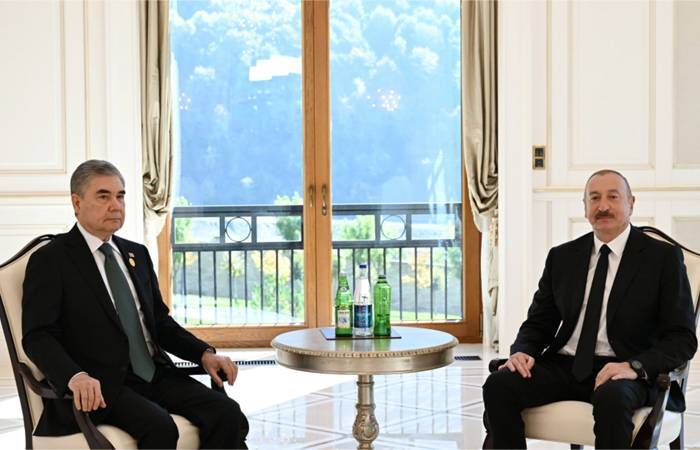 Berdimuhamedov sent a congratulatory letter to Ilham Aliyev