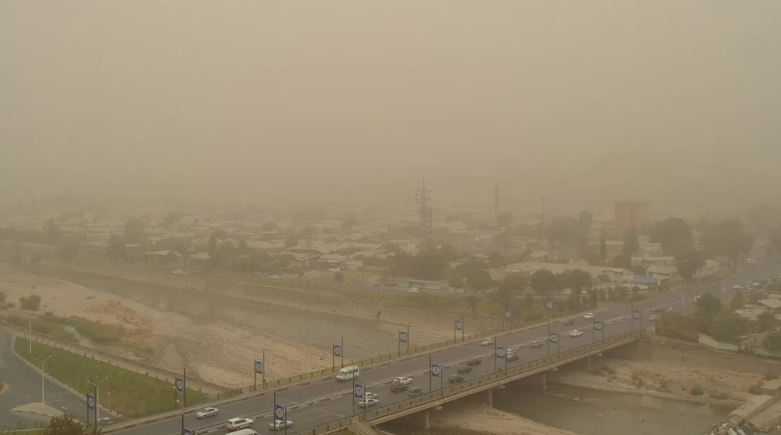 A dust storm is expected in Tajikistan from November 21 to 24.