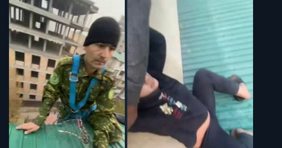 In Khujand, rescuers evacuated a teenager who fell from the roof of a five-story building.