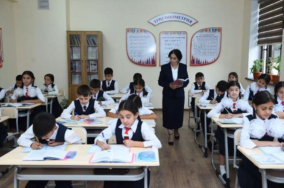 In Bokhtar, 78% of teachers are women with higher education.