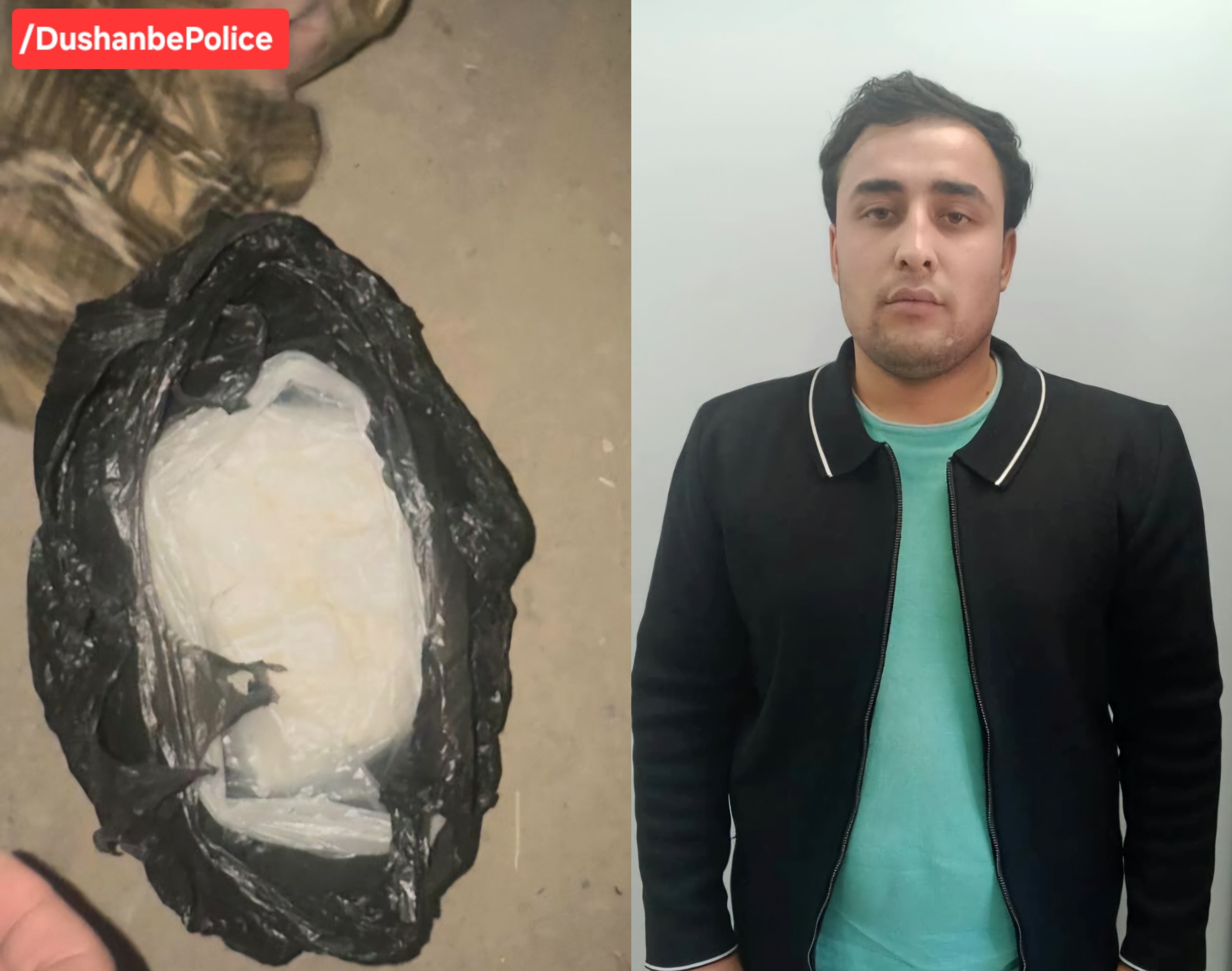 A young man was arrested in Dushanbe while selling over 400 grams of methamphetamine.