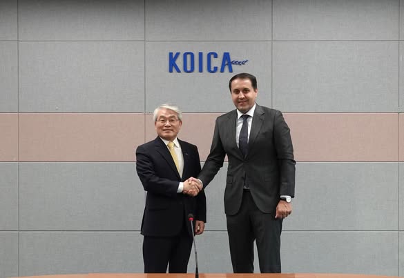 The construction of the IT Hub Dushanbe complex was discussed in Seoul.