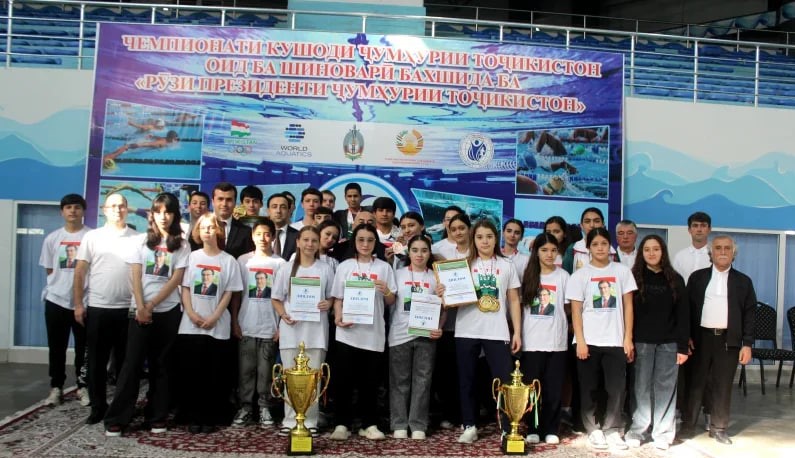 The Republican Swimming Championship was held in Khujand in honor of President's Day of Tajikistan.
