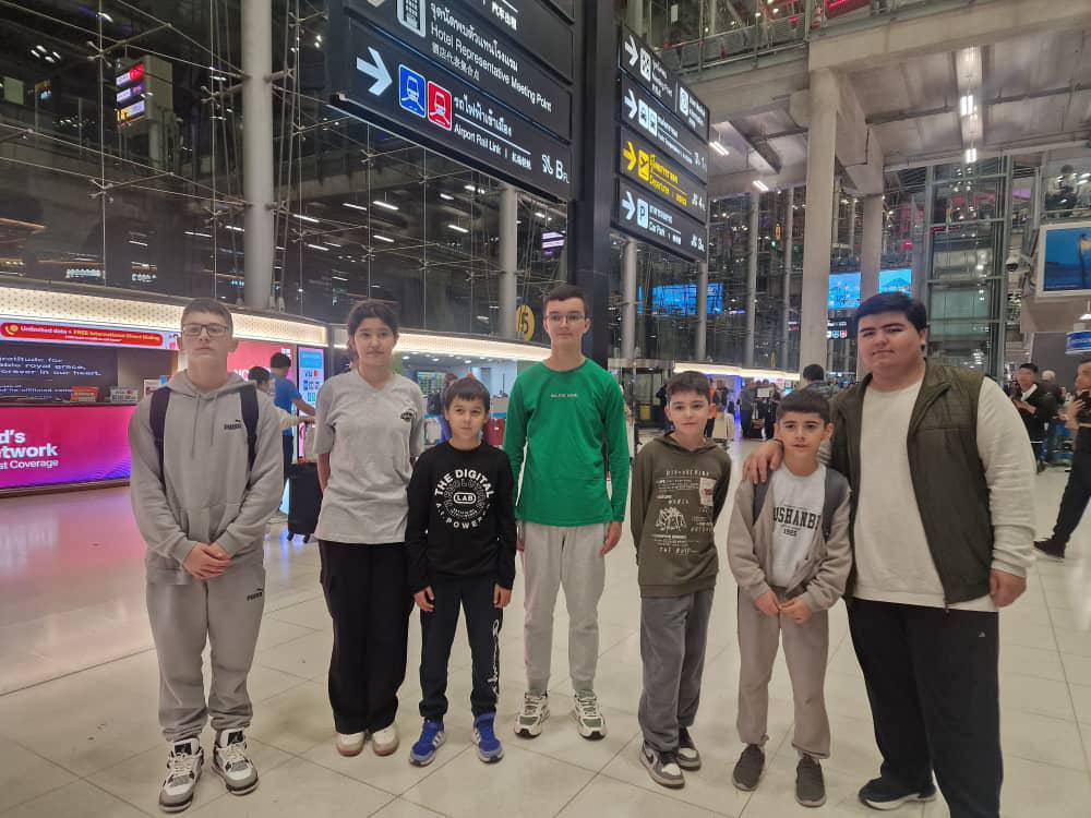 Young chess players from Tajikistan traveled to Thailand for the Asian Championship.