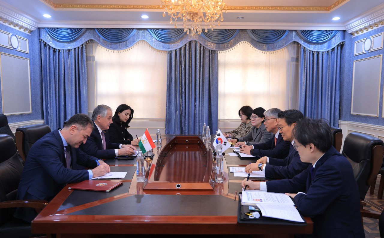 Tajikistan and South Korea discussed bilateral relations and preparations for the Central Asian-Korean Summit