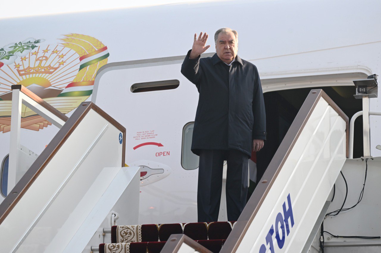 Emomali Rahmon departed for Bishkek to attend a meeting of the CSTO Collective Security Council.