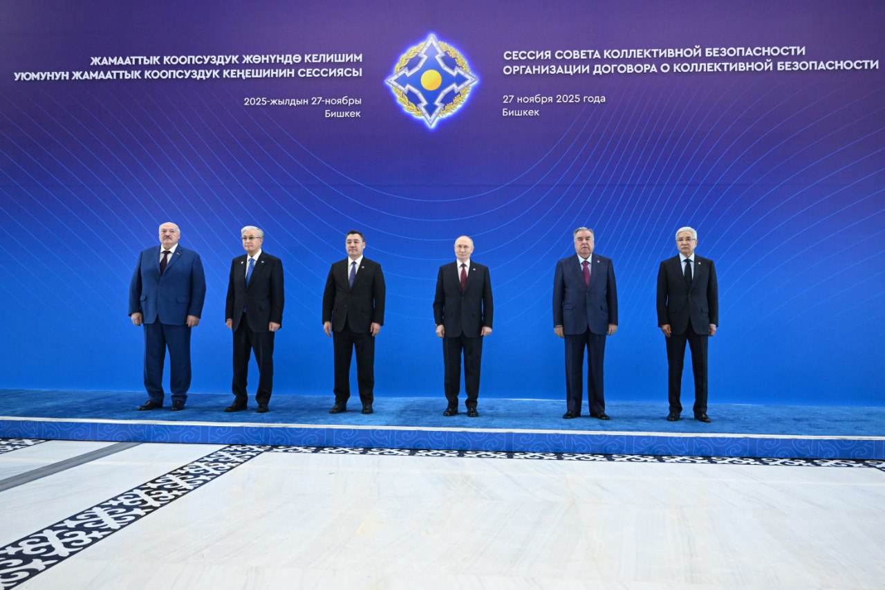 Emomali Rahmon spoke at a meeting of the CSTO Collective Security Council
