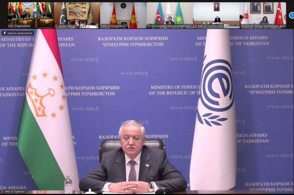 Sirojiddin Mukhriddin spoke at a meeting of the ECO Council of Foreign Ministers