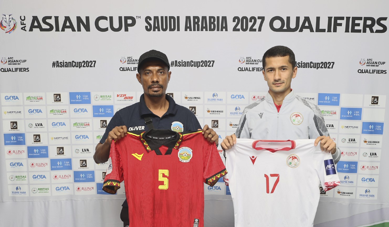 2027 Asian Cup: Tajikistan's national team will play an away match against East Timor.