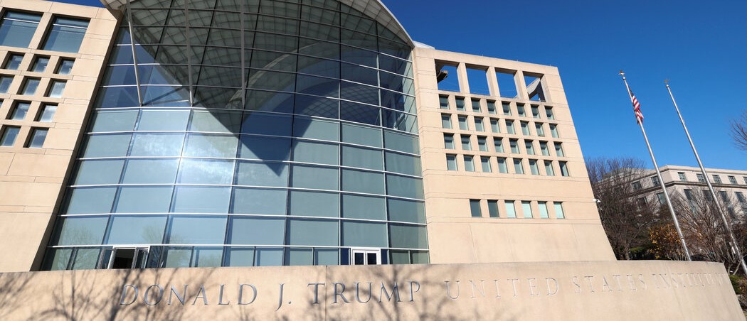 The U.S. Institute of Peace has been renamed in honor of Trump.