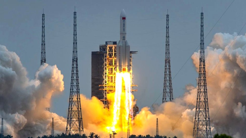China successfully launched the Long March 12A rocket, but the first stage failed to land.