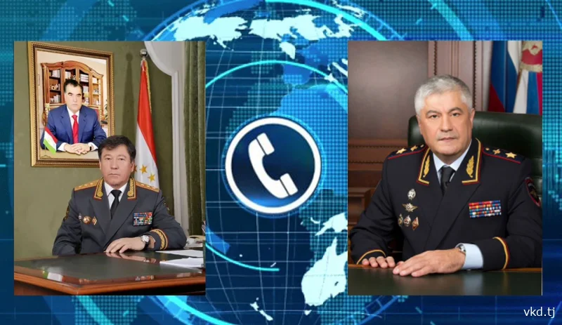 The heads of the Interior Ministries of Tajikistan and Russia discussed the tragic incident involving the death of a Tajik citizen.